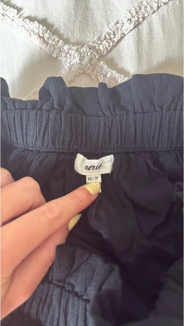 Black Aerie Skirt Ruffle - Image 4