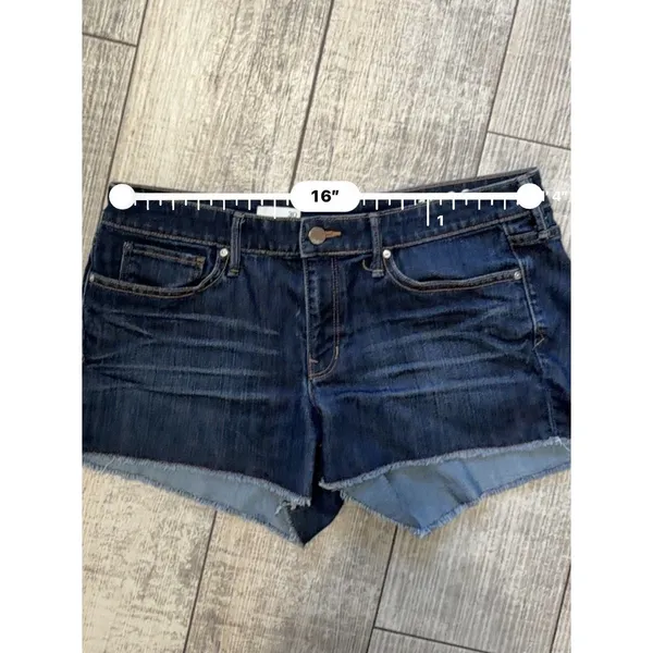 Gap 1969 Summer Cutt Offs Casual Streetwear Indie Sleaze Denim Low Rise Y2K 30 - Image 5