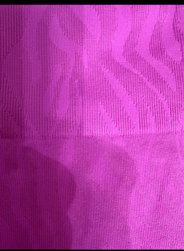 sicoozoe pink/ purple High Waist Tummy Control Yoga Shorts- size Medium - Image 3