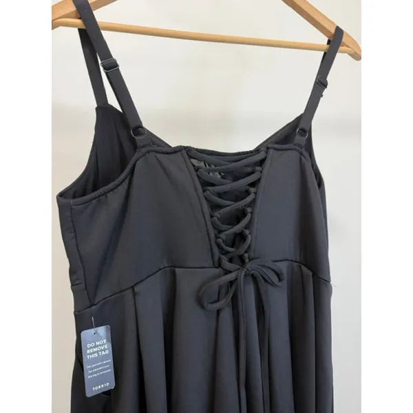 Torrid Mini Scuba Skater Dress Built In Shapewear Sz1/1X NWT - Image 6