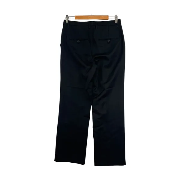Anine Bing Classic Pant Womens 28 Black Wool Straight Leg Tailored Trousers - Image 2