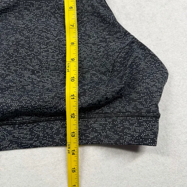 Lululemon Fast and Free Bra Women’s Size 10 Blue Reflective Medium Support - Image 7