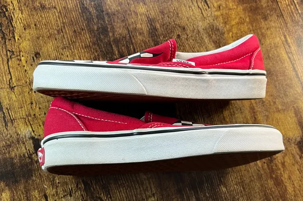 Vans | women’s classic checkerboard drip flame sneakers. Size: 5.5 - Image 11
