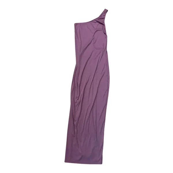 Free People Beach Saturday Night Midi Dress LRG Mauve One Shoulder Bodycon NWT - Image 7