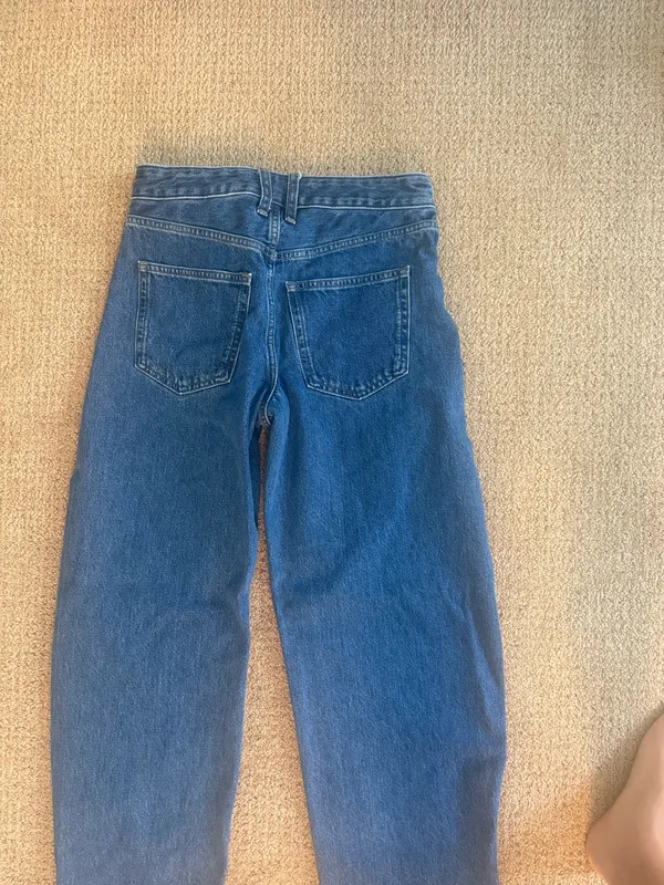 J.Crew Jeans Barrel Cut Tapered Pleats Indigo 23 - Image 4