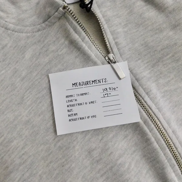 NWT!! WEWOREWHAT Half Zip Hoodie Heathered Gray Sweatshirt Hood Athleisure Small - Image 15