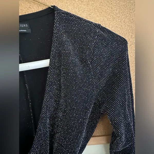 Urban Outfitters Sparkly Wrap Top - Image 3
