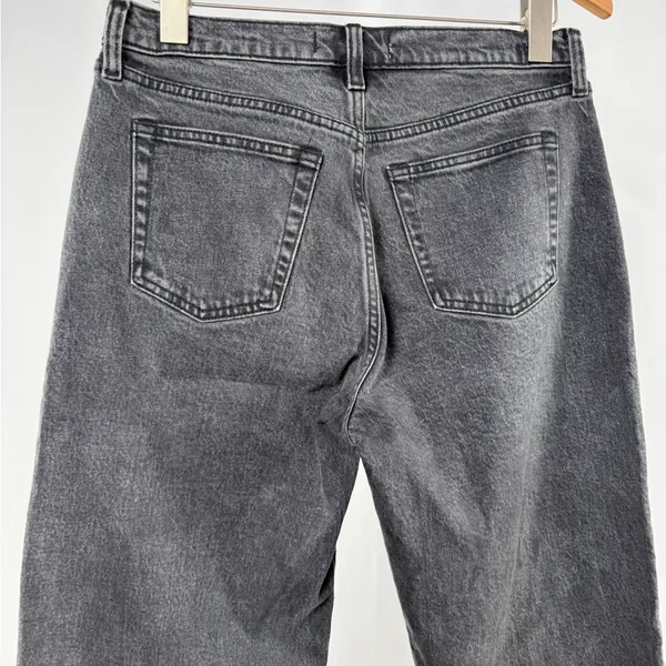 Abercrombie & Fitch Curve Love Low Rise Baggy Jean in Gray Size 27 or 4 Long - Image 8