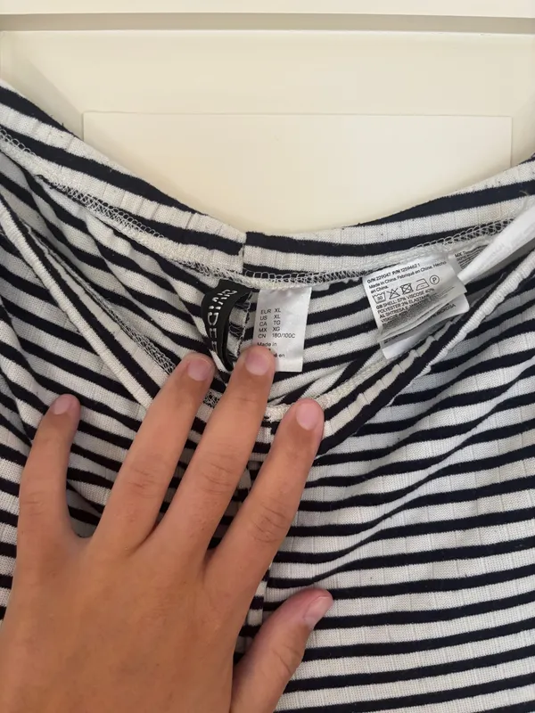 H&M striped pants - Image 3