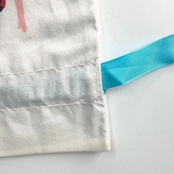 Sephora Summer State of Mind Drawstring Cloth MakeUp Delicates Travel Bag New - Image 3