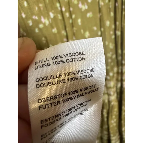 NWOT Free People Rare Feelings Tiered Printed Maxi Dress Women's Sz. XS - Image 8