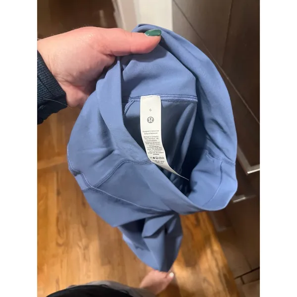 Lululemon‎ Nulu Slim-Fit High-Rise Skirt Oasis Blue Size 6 nwot - Image 3