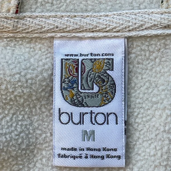 Vintage Burton Women's Houndstooth ski snowboard Jacket outdoor winter gorpcore - Image 8