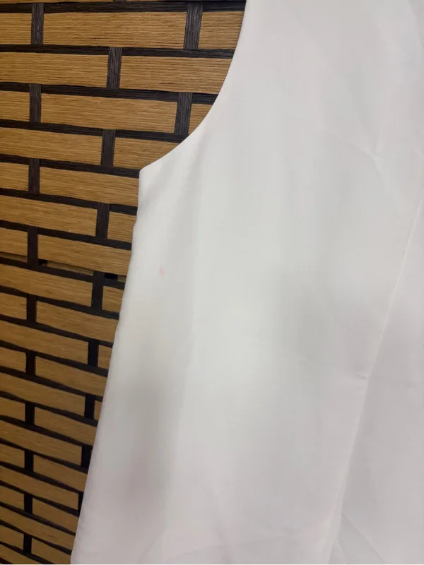 Banana Republic White Dress Size 4 Tall - Image 5