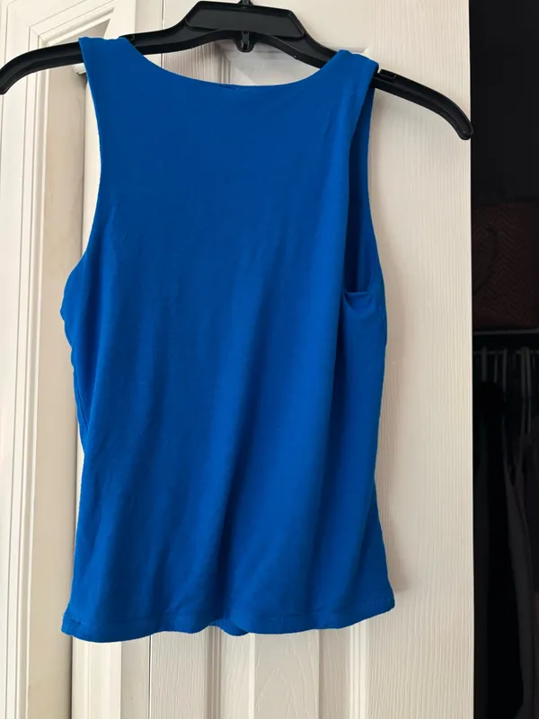 Zenana Blue Tank Top - Image 2