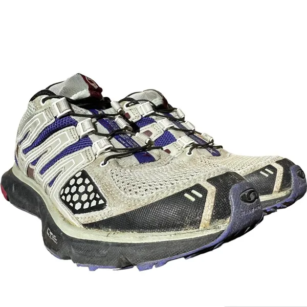 Salomon XR Mission 1 Trail Running Shoes Mesh Outdoor Hiking White US 7 - Image 2