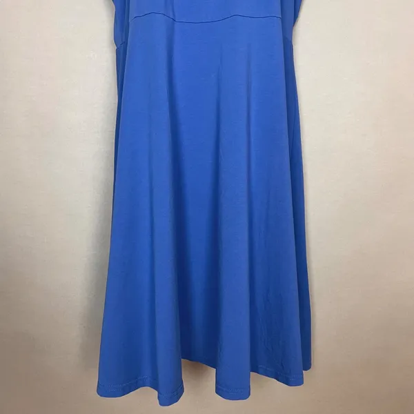 Halter Tank Sundress Blue Women Plus Size‎ XXL Stretch Cotton Sleeveless OUGES - Image 7