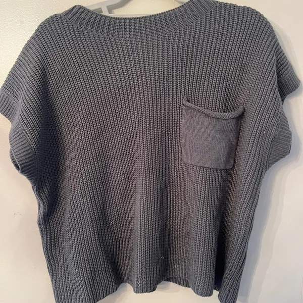 Ugerlov Women’s Knit Pullover Top Gray Size L - Image 2