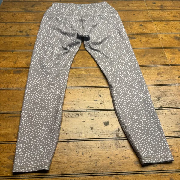RBX Active Leggings Women Size M M‎ Grey White Speckled Print Athleisure - Image 5