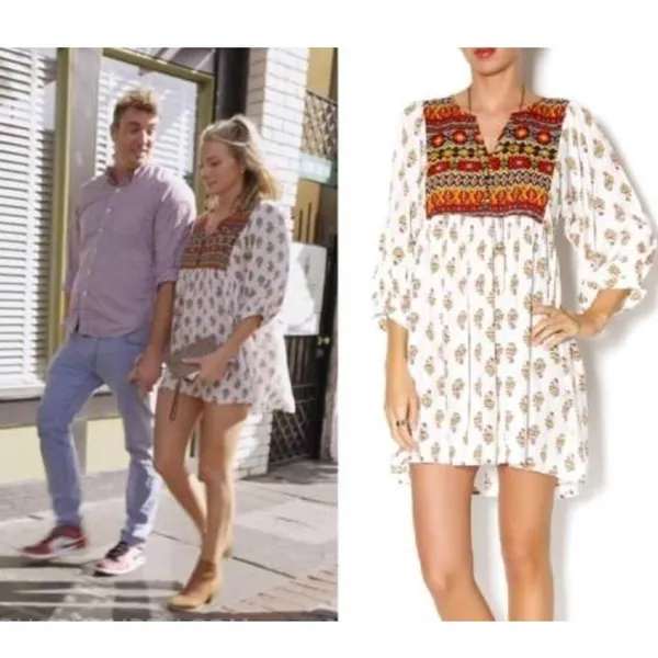 Umgee boho tribal stripe Fall Festival over sized Boho dress size‎ S - Image 7