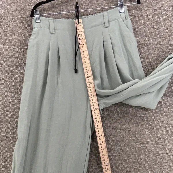 Halara Wide Leg Pants Sage Medium‎ - Image 11