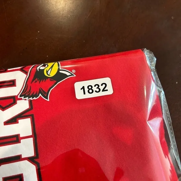 Illinois State Redbirds T Shirt Womens Large Red Champion Short Sleeve Tee‎ - Image 9