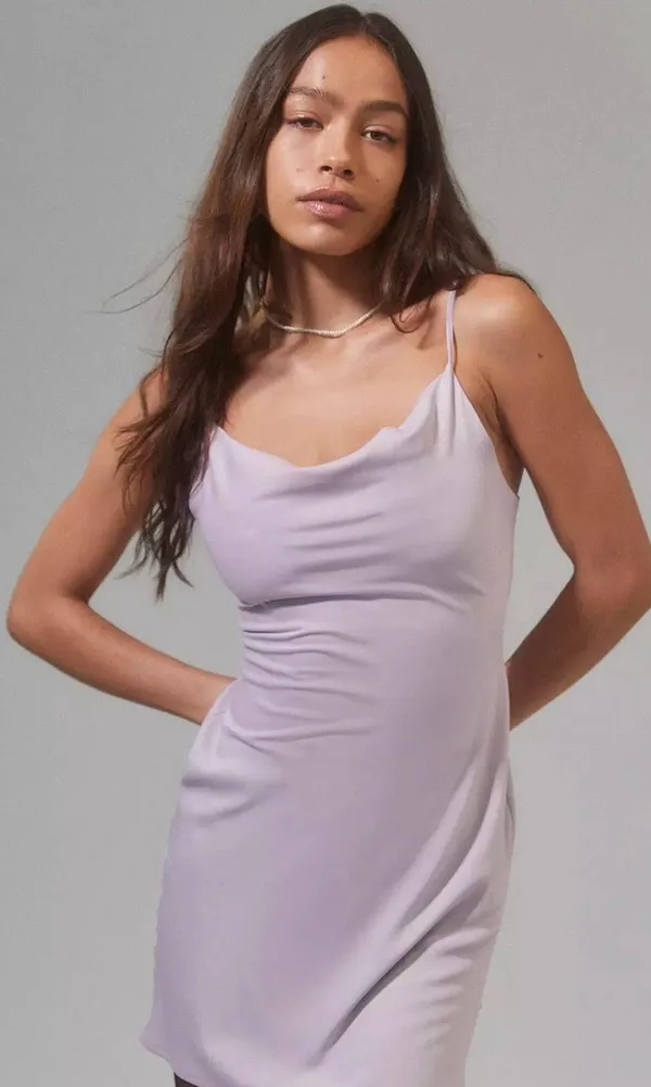 UO Mallory Cowl Slip Dress - Image 4