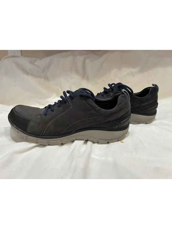 Clarks Wave Go Womans Sz7.5 Blue Waterproof Comfort Walking Athletic Shoes - Image 4