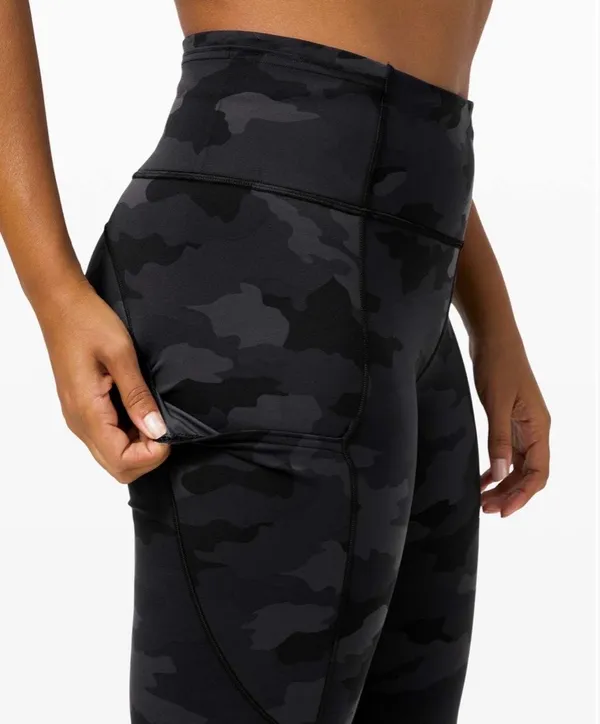 lululemon Fast and Free Tight II 25” Non-Reflective Nulux - Image 4