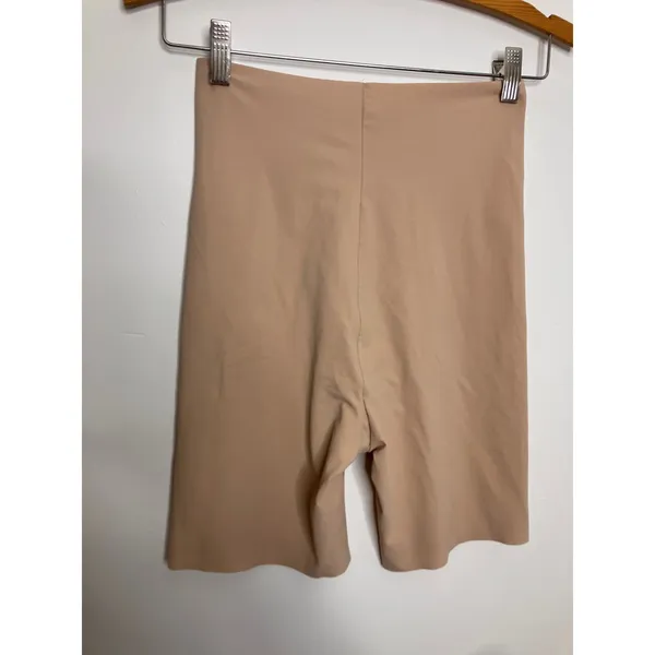 Commando Control Shapewear Shorts Womens L Beige Excellent High Waist Seamless - Image 4