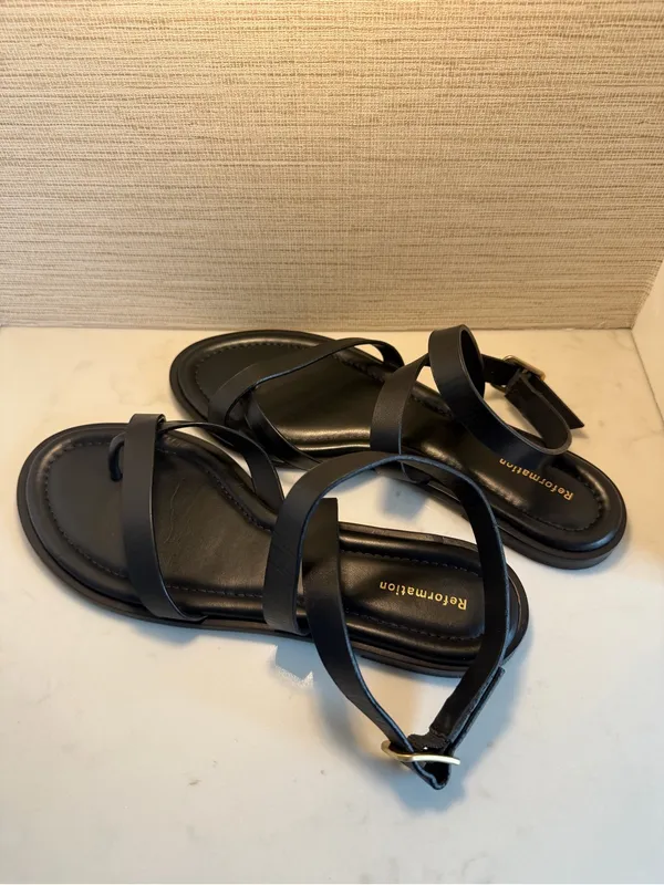 Reformation Jane Flat Sandal - Image 3