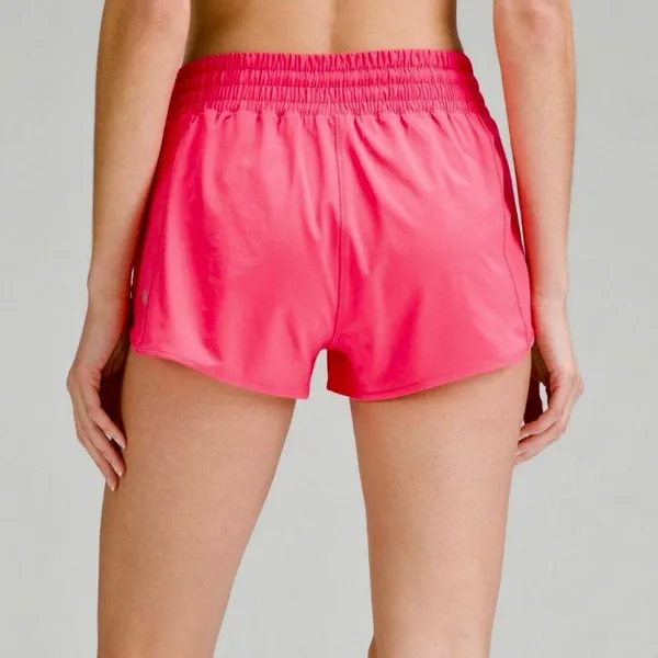 Lululemon Hotty Hot High Rise Short Athletic Shorts Glaze Pink 12 NWT - Image 2