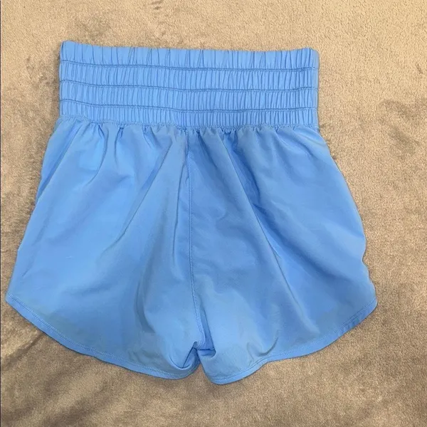 Nike Women's Blue Athletic Shorts - Image 3