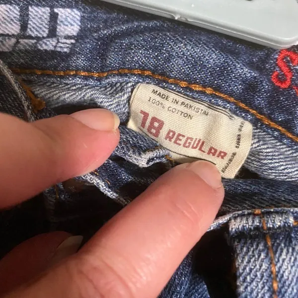 Urban Pipeline slim straight regular denim blue jeans - Image 7