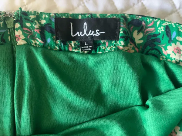 Floral Assymetrical Midi Skirt - Image 2