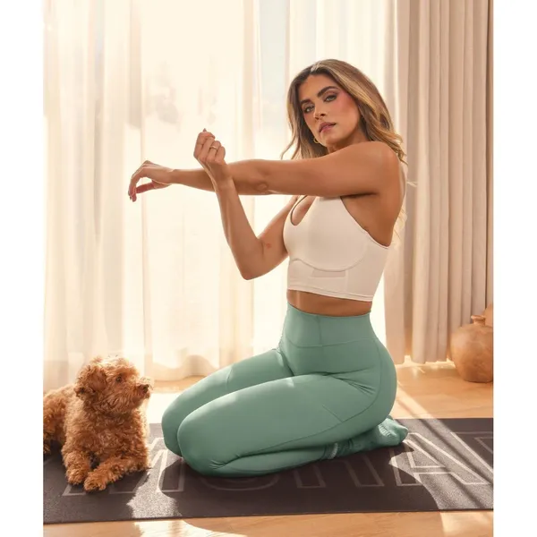 Gymshark Whitney Everyday Pocket Leggings Leaf Green Size Small - Image 10