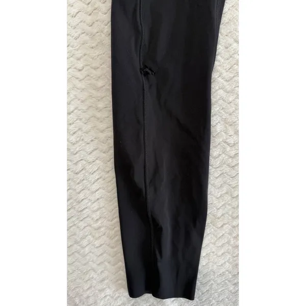 Lululemon Fast and Free High-Rise Tight 25 Nulux Black Running Leggings Size 6 - Image 3