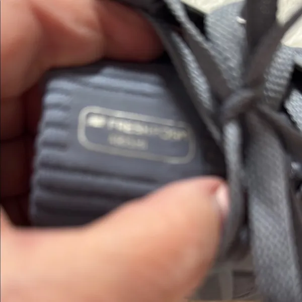 New New Balance Fresh Foam Gray Athletic Sneakers - Image 3