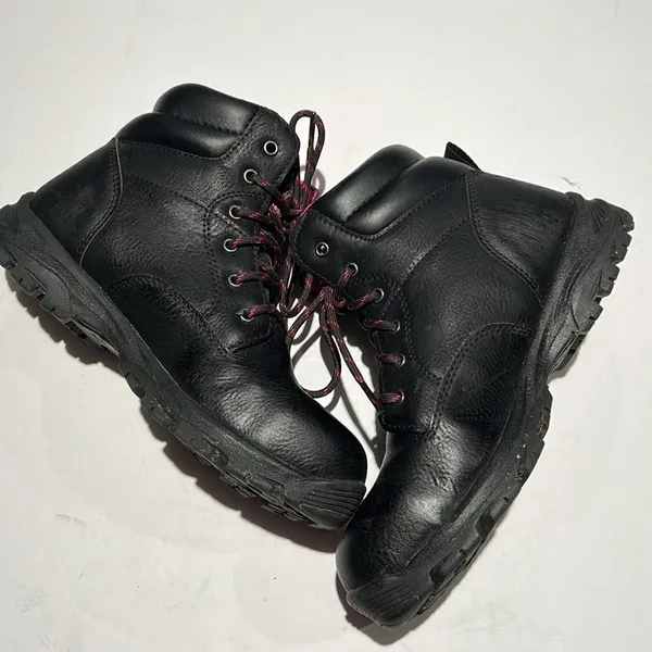 Brahma Steel‎ Toe Boots Size 8. B63 Black - Image 4