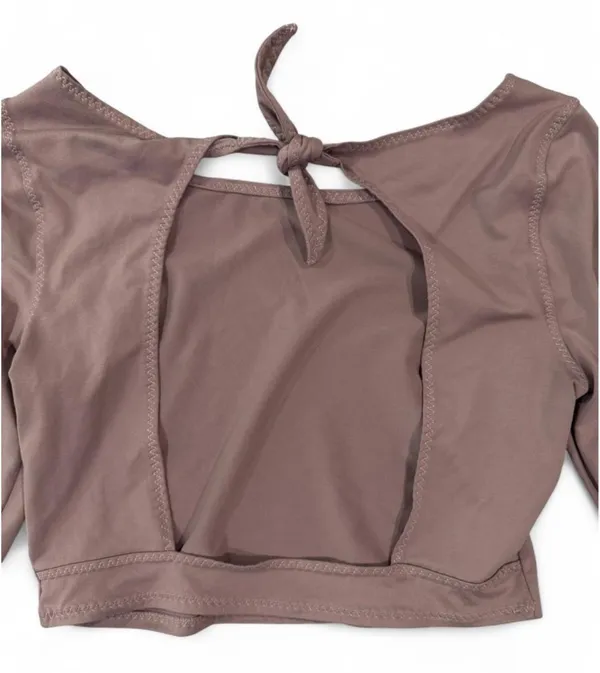 Free People Very Prairie Layer Crop Top in Moonlight Mauve - Image 5