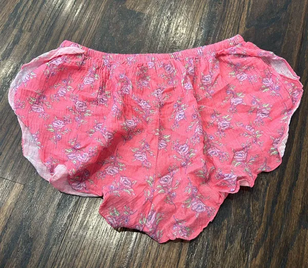 Pink free people shorts/bathing suit cover up - Image 2