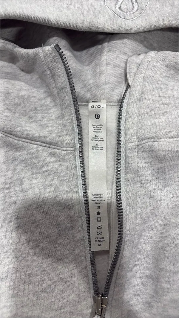 Lululemon Scuba Oversized Half-Zip Hoodie - Image 2