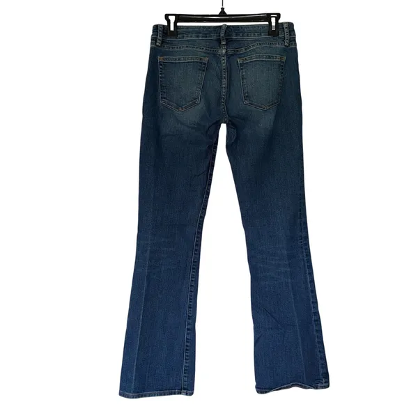Gap 1969 Sexy Boot Jeans Medium Wash Blue Denim Bootcut Pants Size 27r 4/27 - Image 2