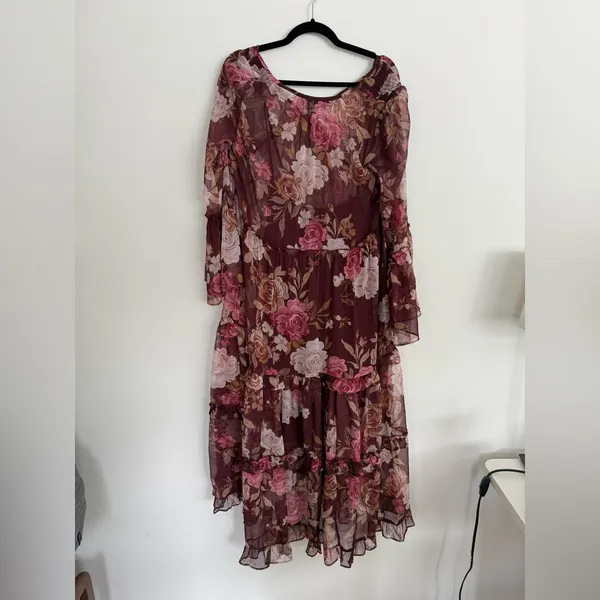 NWOT Vici Whisperfolk A Line Maxi Dress - Image 9