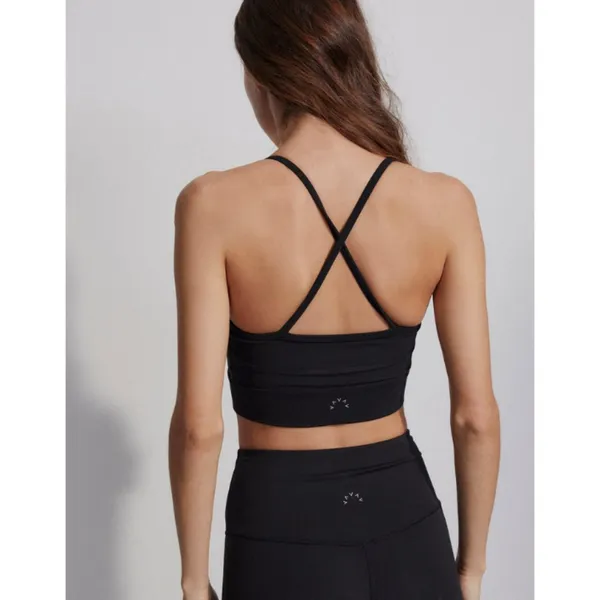 VARLEY Let's Move Irena Bra in Black Size Medium - Image 2