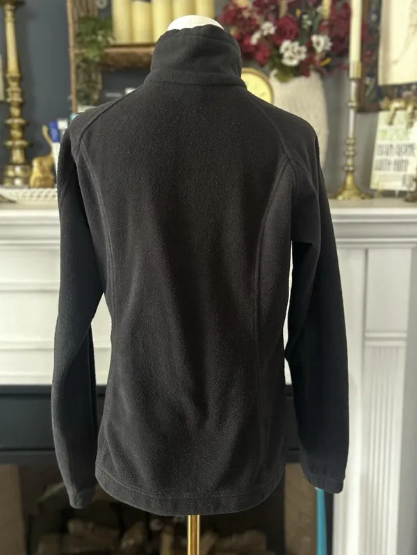 Columbia Benton Fleece Full Zip Up Jacket Women’s Size Small, Gray Color - Image 6