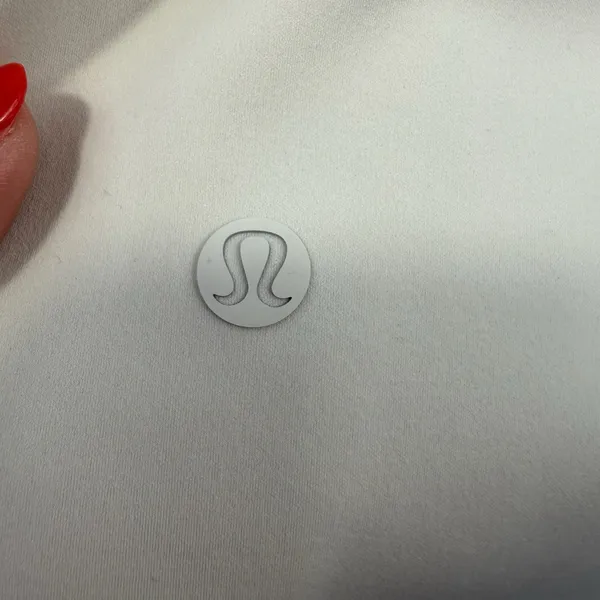 Lululemon Sz 14‎ Softstreme Cinch Waist Jacket Full Zip White Opal Bone Hooded - Image 13