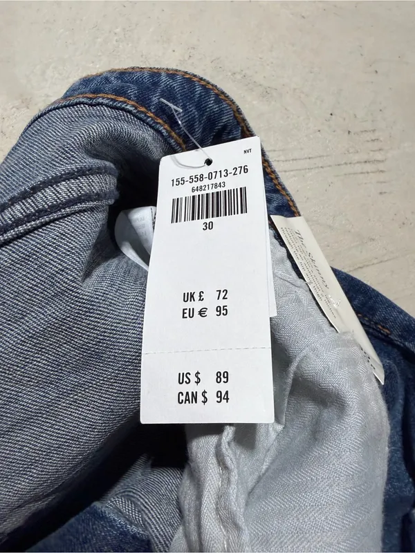 Abercrombie & fitch skinny high rise Distressed Jeans 30/10R curve love MSRP$89 - Image 7
