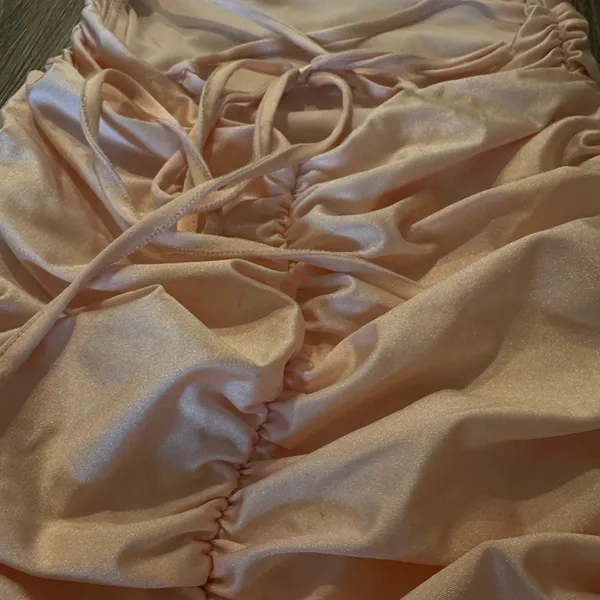 Lucy in the Sky Light Pink Mini Dress - Image 10