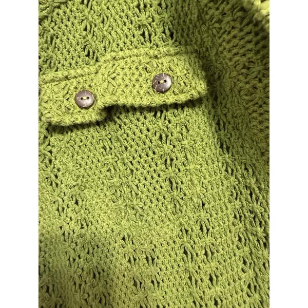 Free People Beach Ryan Knit Crochet Romper One Piece Size XS Women's - Image 4